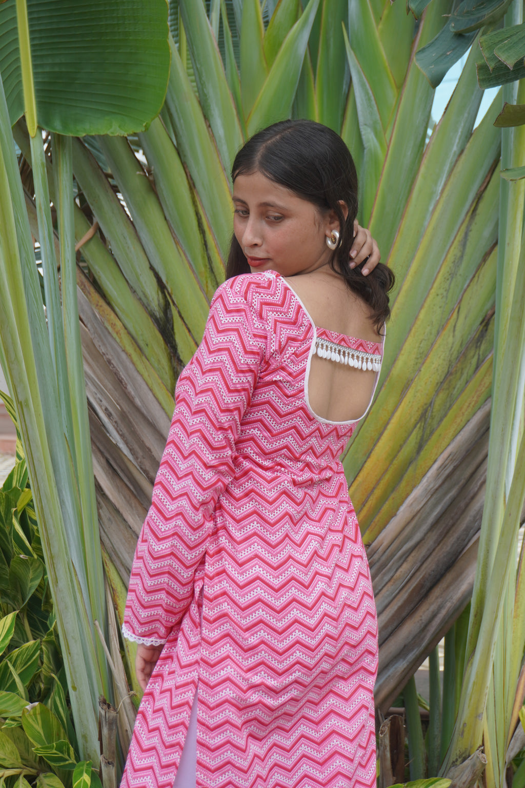 Gulrangi Waves Kurti