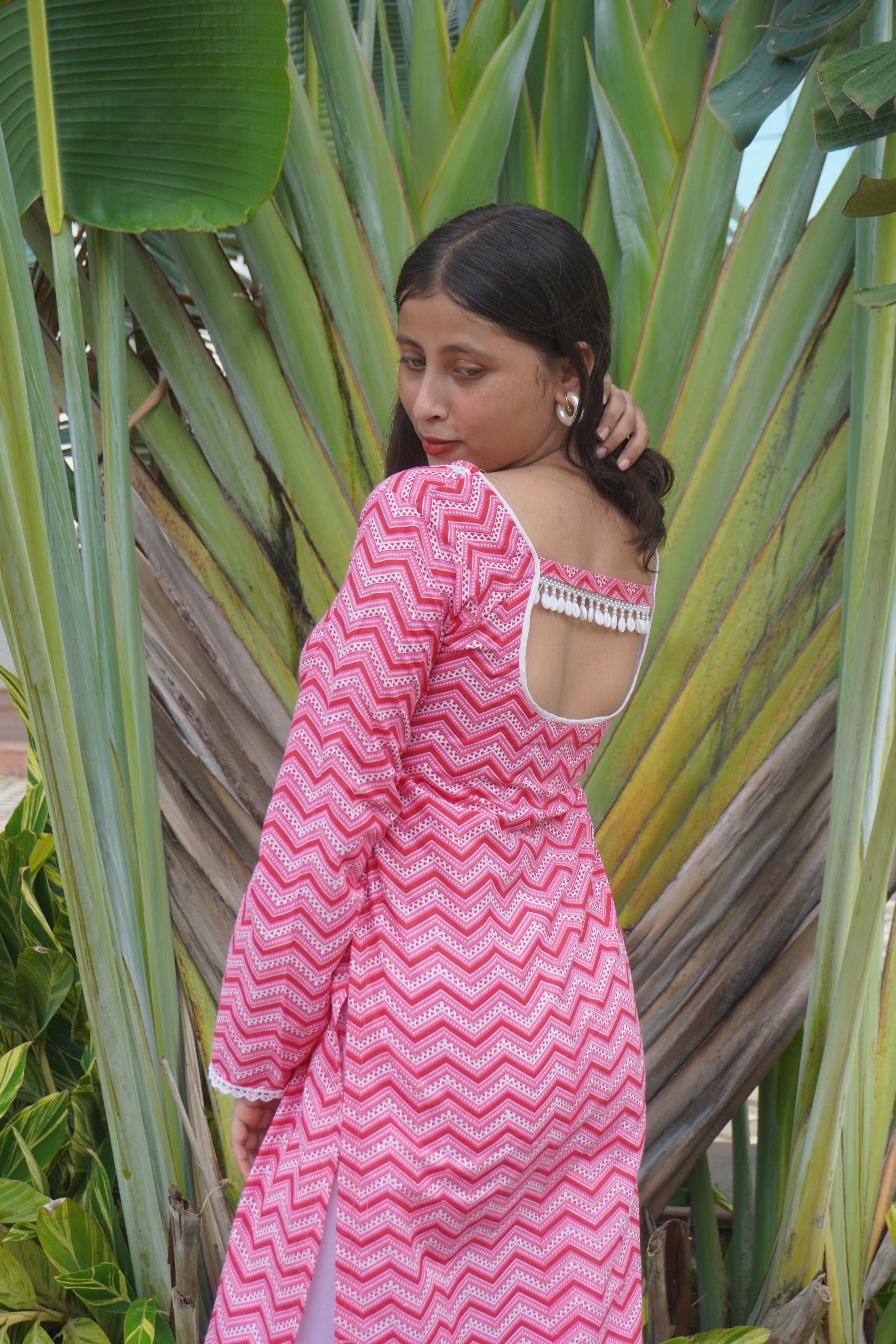 Gulrangi Waves Kurti