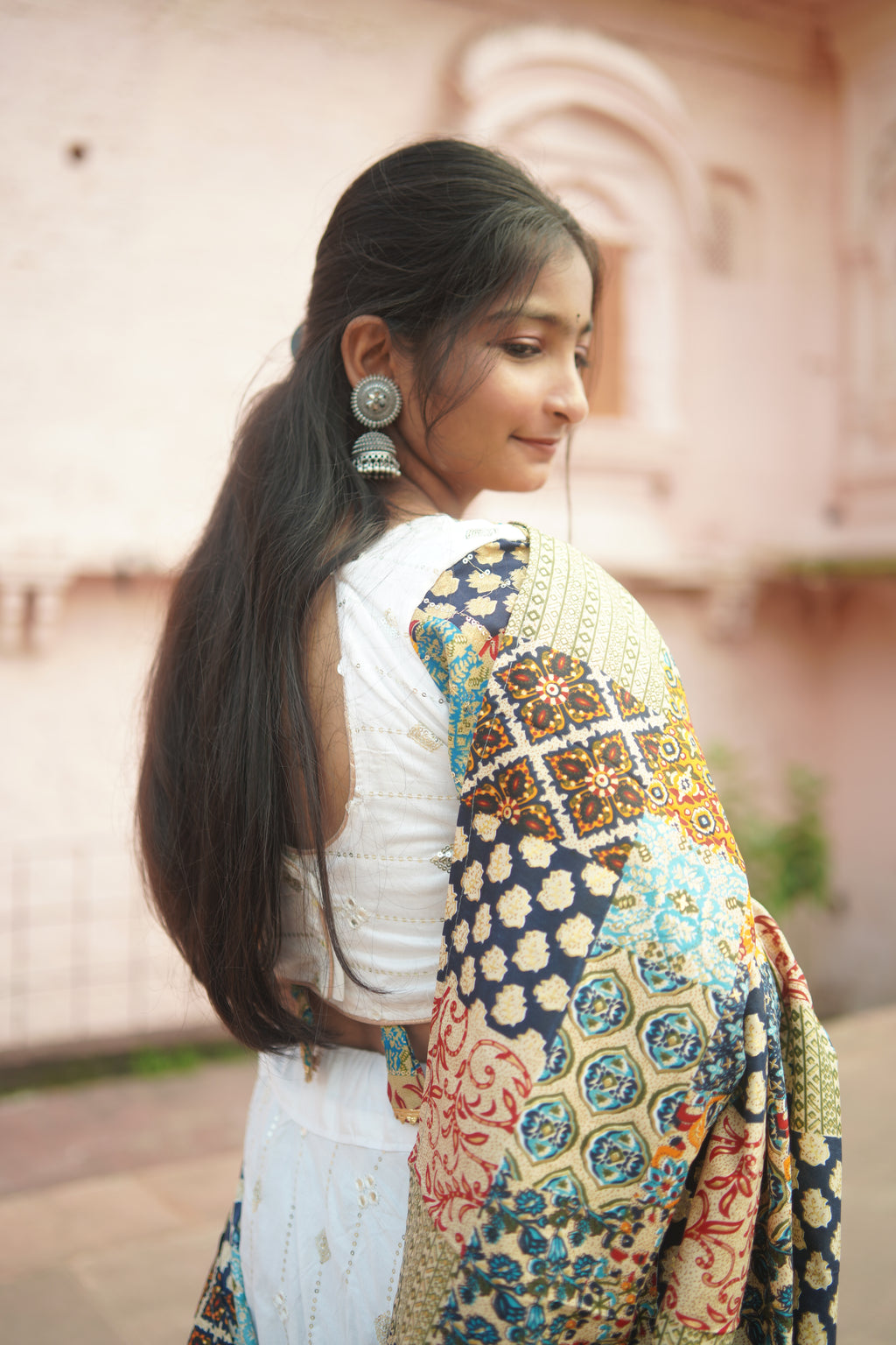 Elegant Patchwork Lehenga