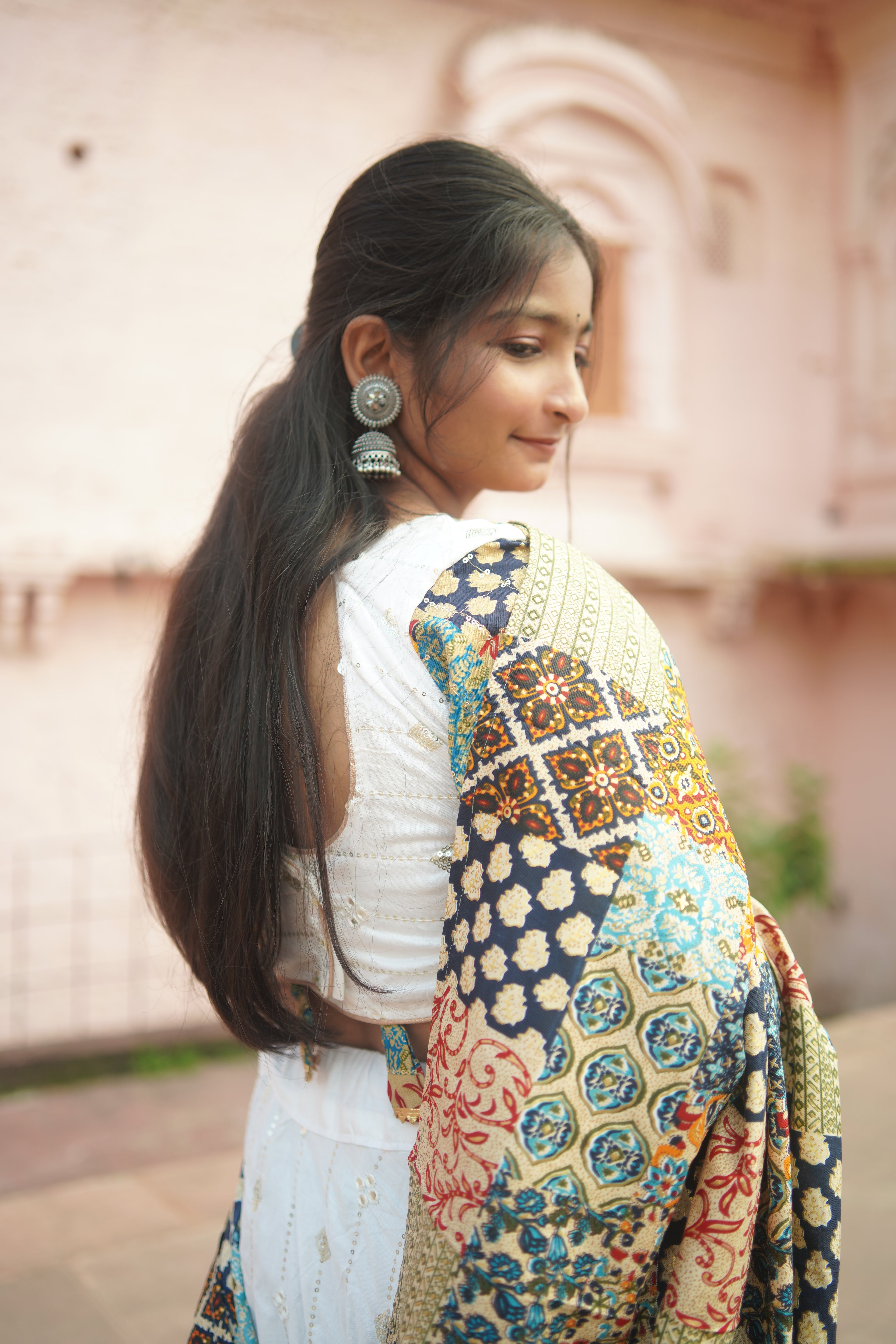 Elegant Patchwork Lehenga