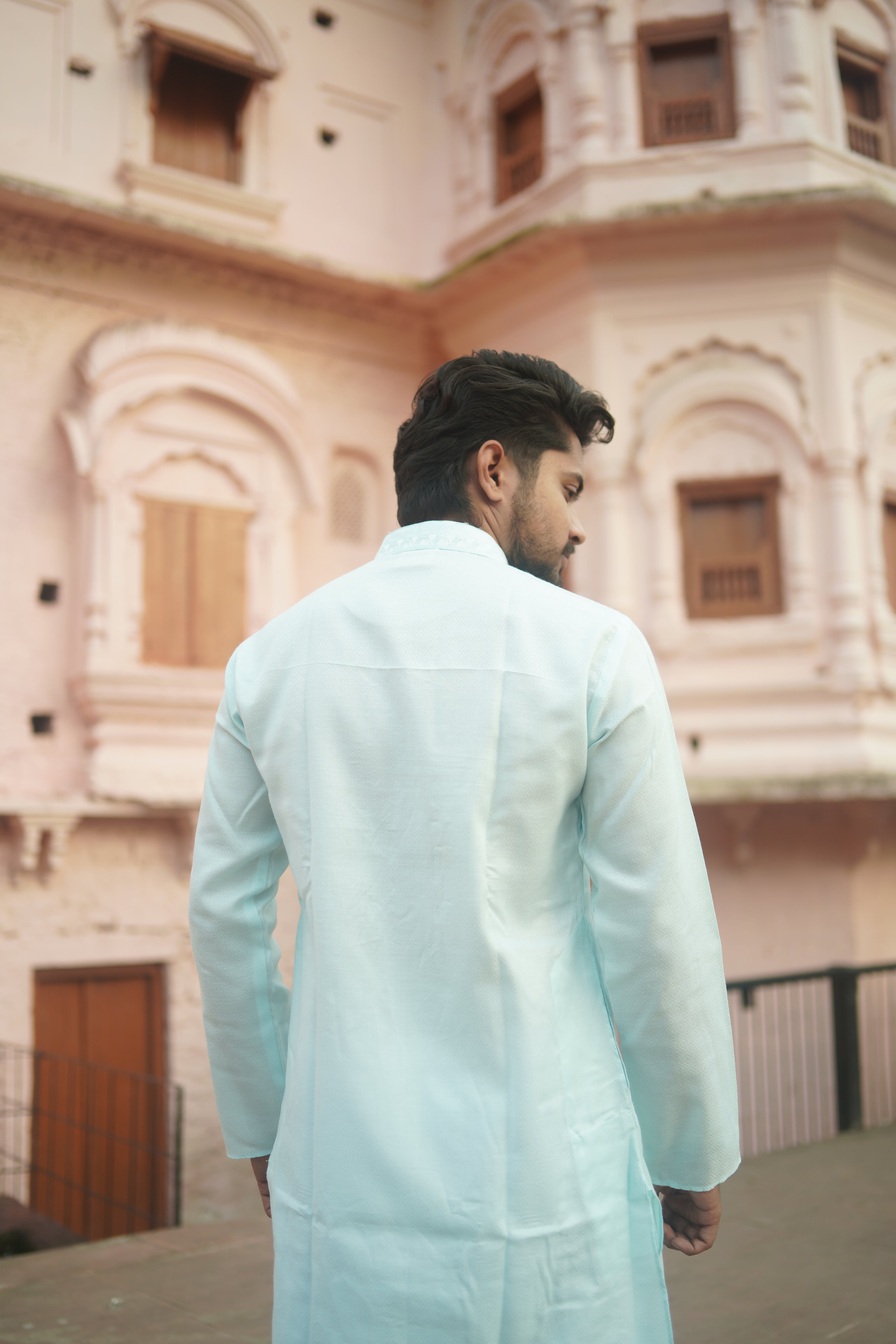 Elegant Pastel Kurta with pajama